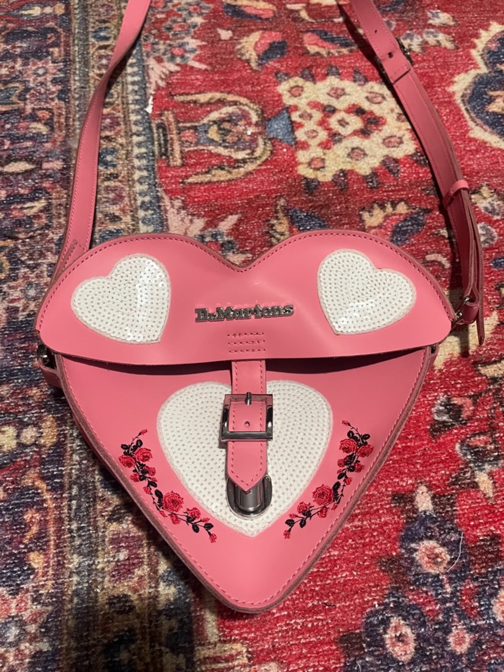 Rare Dr. Martens heart bag 100% leather